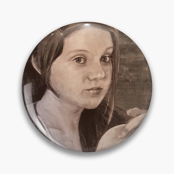 Item preview, Drawing of a girl  by Adelaide Artist Avril Thomas designed and sold by AvrilThomasart.