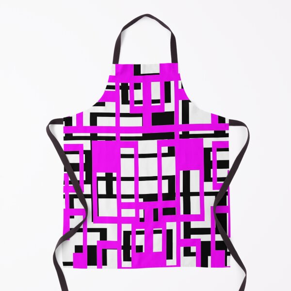 Item preview, Geometric Shapes Pattern Lilac-Pink Black White Background designed and sold by taiche.