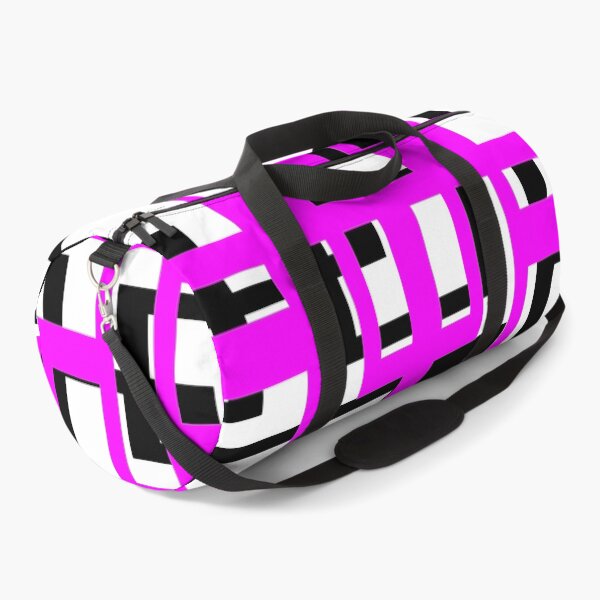 Item preview, Geometric Shapes Pattern Lilac-Pink Black White Background designed and sold by taiche.