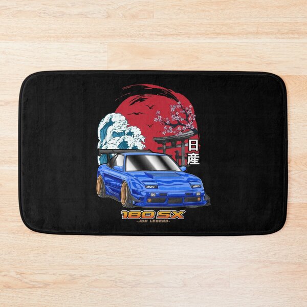 Item preview, Blue Nissan 180SX Japanese Sun Rising designed and sold by JDM Guyvit.