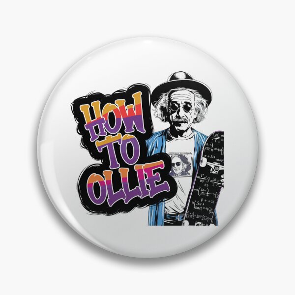 Item preview, Skateboarding Genius: How to Ollie designed and sold by benjyjump.