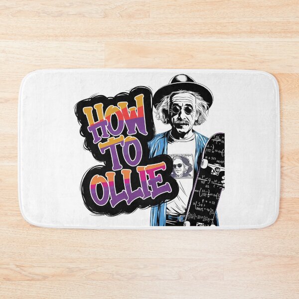 Item preview, Skateboarding Genius: How to Ollie designed and sold by benjyjump.