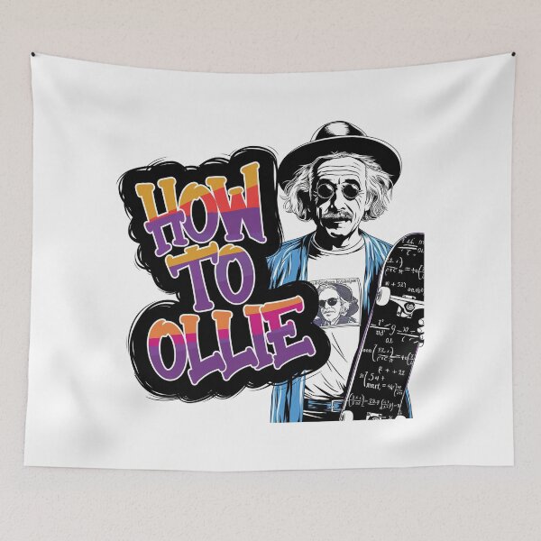 Item preview, Skateboarding Genius: How to Ollie designed and sold by benjyjump.