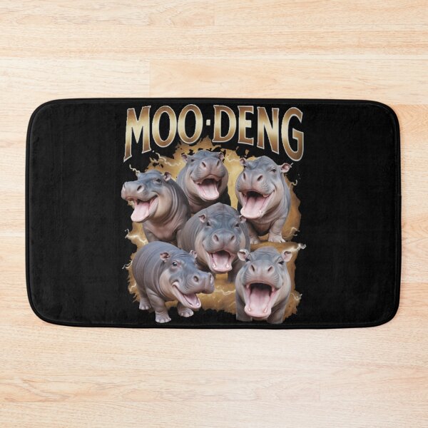 Item preview, Moo Deng baby hippo designed and sold by savecloth.
