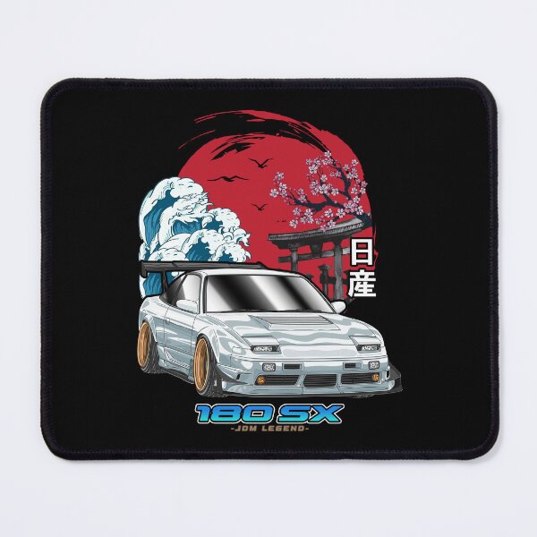 Item preview, White Nissan 180SX Japanese Sun Rising designed and sold by JDM Guyvit.