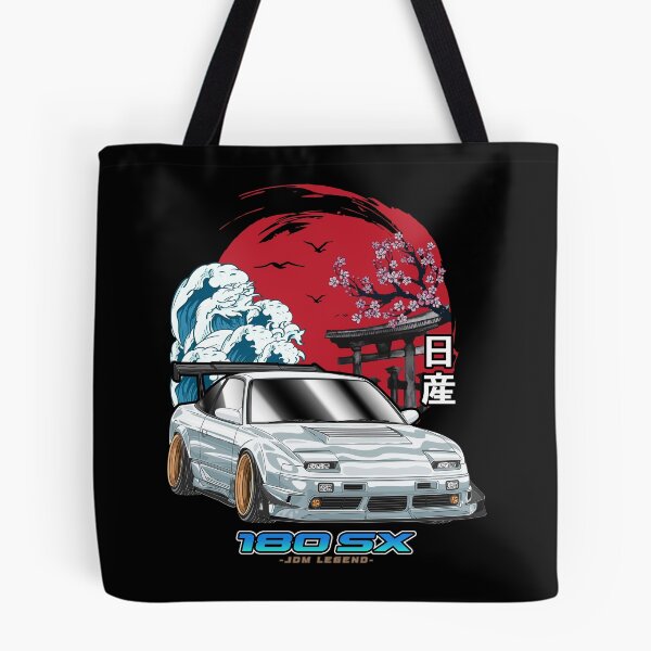 Item preview, White Nissan 180SX Japanese Sun Rising designed and sold by JDM Guyvit.
