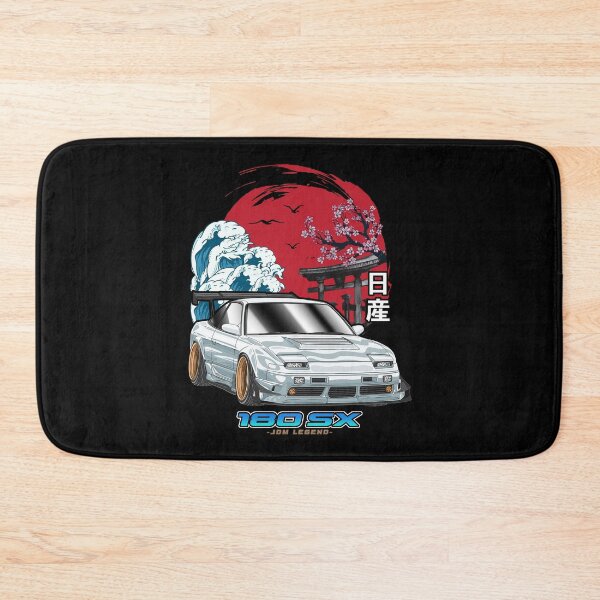 Item preview, White Nissan 180SX Japanese Sun Rising designed and sold by JDM Guyvit.
