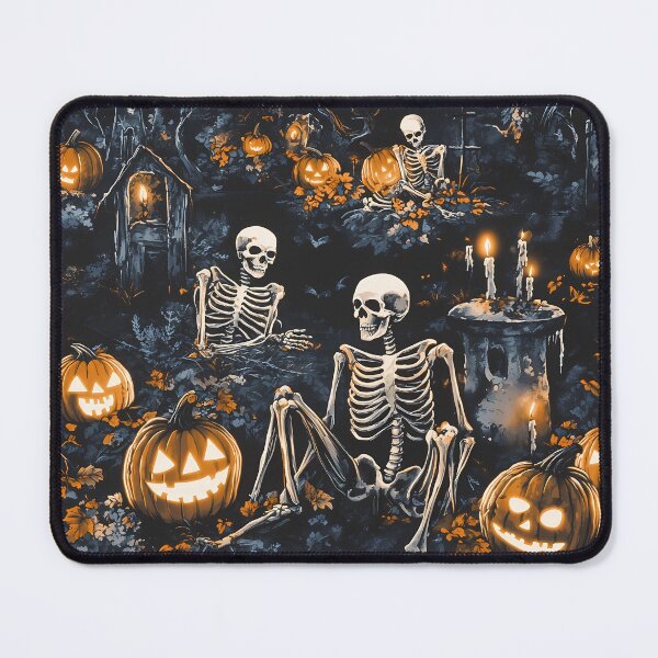 Item preview, Skeletons rising during halloween designed and sold by Mitchells Marketing24.
