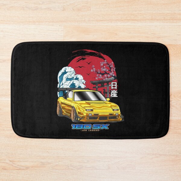 Item preview, Yellow Nissan 180SX Japanese Sun Rising designed and sold by JDM Guyvit.
