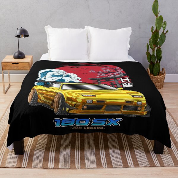 Item preview, Yellow Nissan 180SX Japanese Sun Rising designed and sold by JDM Guyvit.