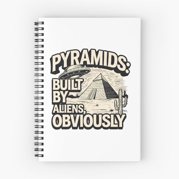 Item preview, Cosmic Construction: Pyramids and UFOs designed and sold by benjyjump.