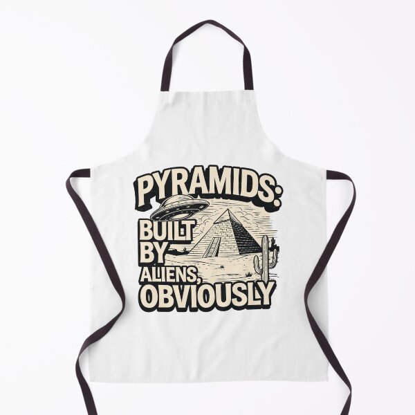 Item preview, Cosmic Construction: Pyramids and UFOs designed and sold by benjyjump.