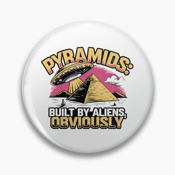 Item preview, Pyramids and UFOs: A Cosmic Tale designed and sold by benjyjump.