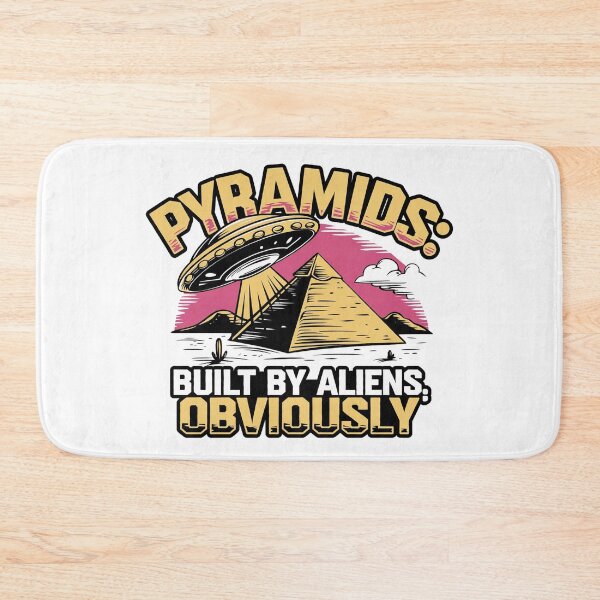 Item preview, Pyramids and UFOs: A Cosmic Tale designed and sold by benjyjump.