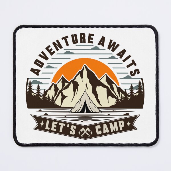Item preview, Nature awaits, Let's Camp designed and sold by Nandot.