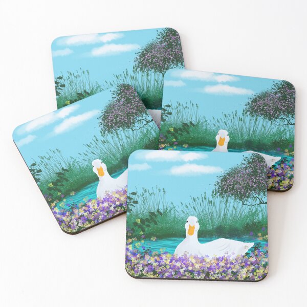 Item preview, Duck in the water designed and sold by Lupappdesigns.