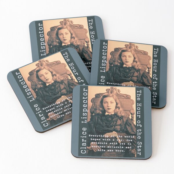 Item preview, Clarice Lispector quote: EVERYTHING in the world began with a yes. One molecule said yes to another molecule and life was born. designed and sold by artbleed.