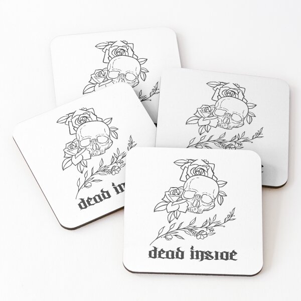 Item preview, Dead Inside designed and sold by Cursed By Moonlight.