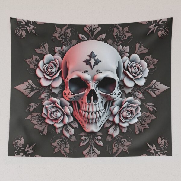 Item preview, Gothic Floral Pattern #35 designed and sold by Kaleidoscope Print.