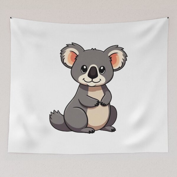 Item preview, Funny and Cute Anime Koala designed and sold by ThreeftlyPicks.