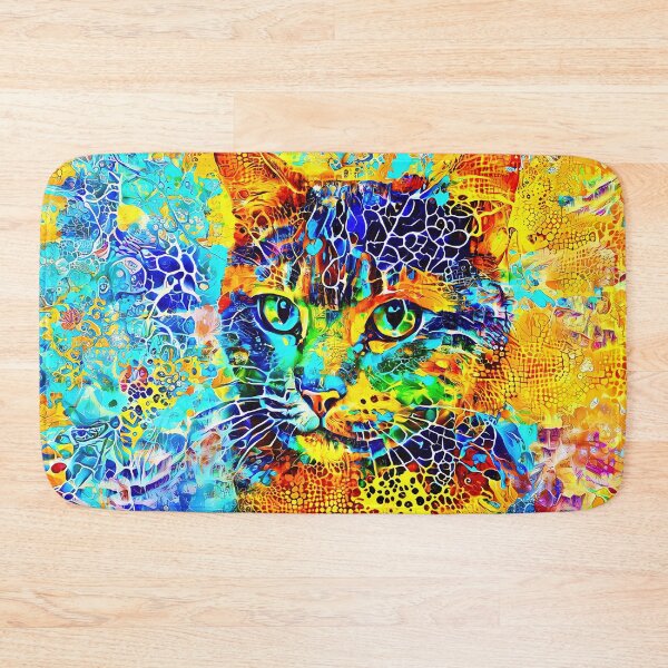 Item preview, Feline Fantasy in Vivid Hues designed and sold by blackhalt.