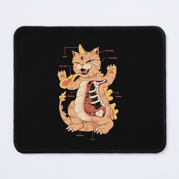 Item preview, X-Ray Kaiju Meowster Cat designed and sold by vincenttrinidad.