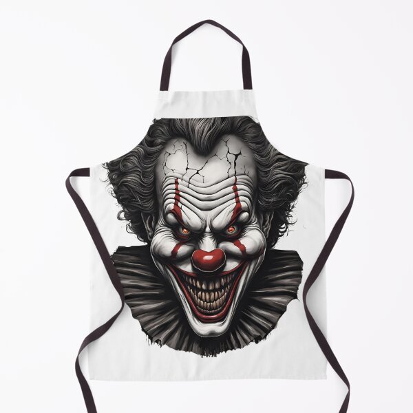Item preview, Dark Horror Clown Art designed and sold by PixelMuse2024.