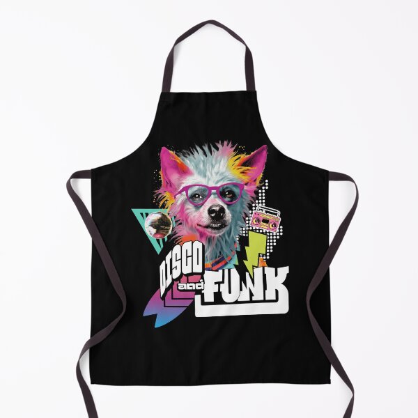 Item preview, DISCO & FUNK - Disco Dog Funkster (white)  designed and sold by Discothreadz.