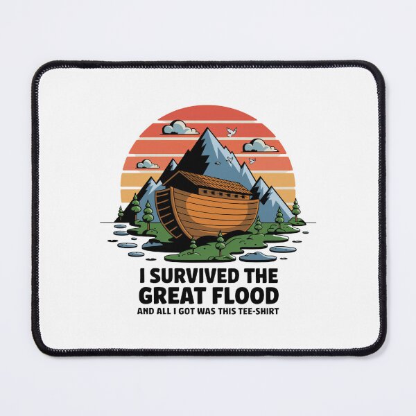 Item preview, II Survived The Great Flood Mountain Design designed and sold by Peter Stawicki.