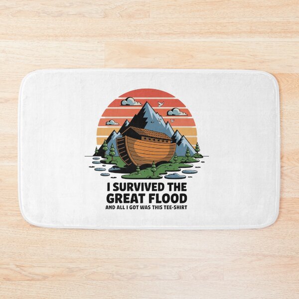 Item preview, II Survived The Great Flood Mountain Design designed and sold by Peter Stawicki.
