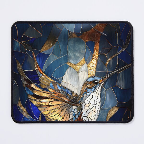 Item preview, hummingbird Mosaic Stained Glass  designed and sold by Nalinthip.