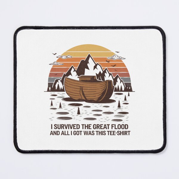 Item preview, I Survived The Great Flood Puddle Design designed and sold by Peter Stawicki.