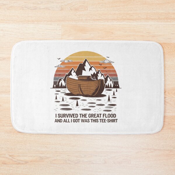 Item preview, I Survived The Great Flood Puddle Design designed and sold by Peter Stawicki.