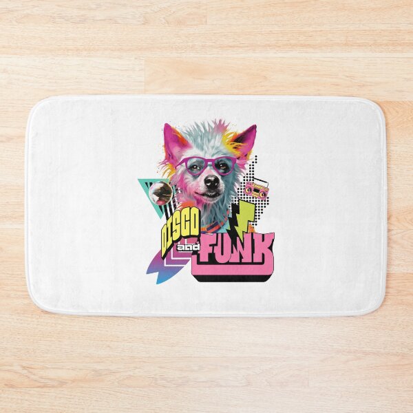 Item preview, DISCO & FUNK  - DISCO Dog Funkster (Black)  designed and sold by Discothreadz.
