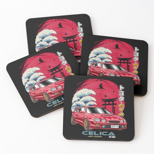 Item preview, Red Celica GT-4 ST205 Japanese Sun Rising designed and sold by JDM Guyvit.