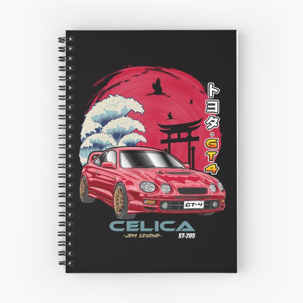Item preview, Red Celica GT-4 ST205 Japanese Sun Rising designed and sold by JDM Guyvit.