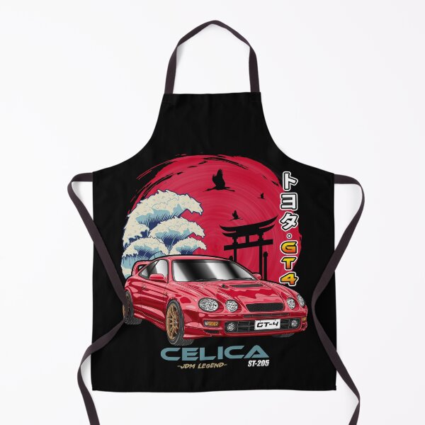 Item preview, Red Celica GT-4 ST205 Japanese Sun Rising designed and sold by JDM Guyvit.