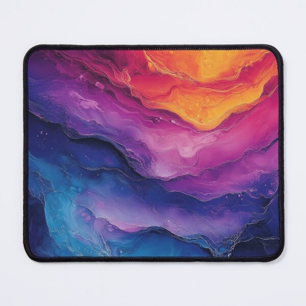 Item preview, Fluid Modern Colored Marble Streaks #3  | AI Digital Art designed and sold by Colossal Creative.