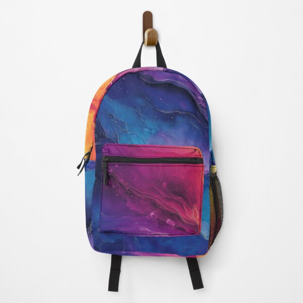 Item preview, Fluid Modern Colored Marble Streaks #3 | AI Digital Art designed and sold by Colossal Creative.
