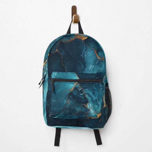 Item preview, Fluid Modern Colored Marble Streaks #5 | AI Digital Art designed and sold by Colossal Creative.