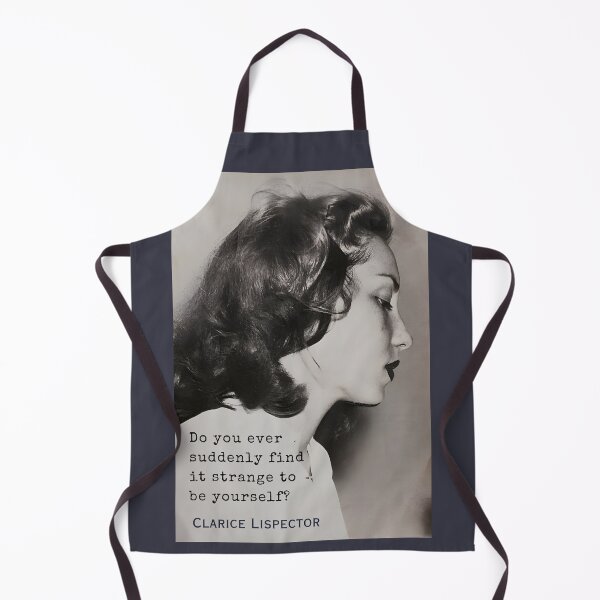 Item preview, Clarice Lispector quote: Do you ever suddenly find it strange to be yourself? designed and sold by artbleed.