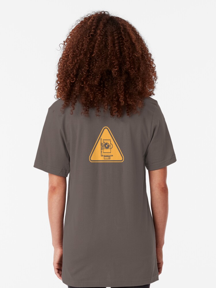 Alternate view of Panorama Head splotchdog support shirt Slim Fit T-Shirt