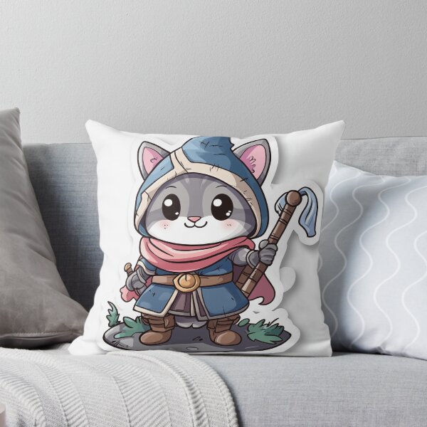Item preview, Cute Cat RPG Fantasy Adventurer #4  | AI Digital Art designed and sold by Colossal Creative.