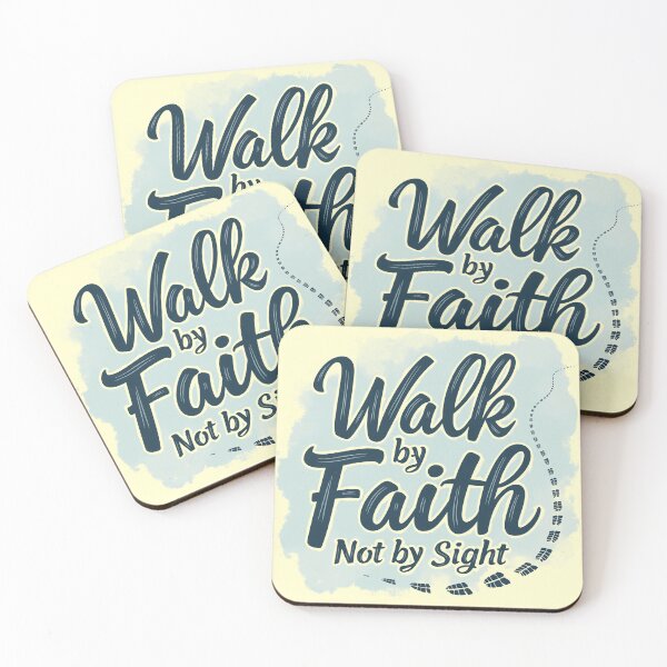 Item preview, Walk by Faith, Not by Sight designed and sold by decorwonders.