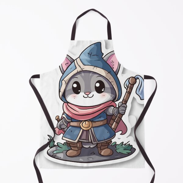 Item preview, Cute Cat RPG Fantasy Adventurer #4 | AI Digital Art designed and sold by Colossal Creative.