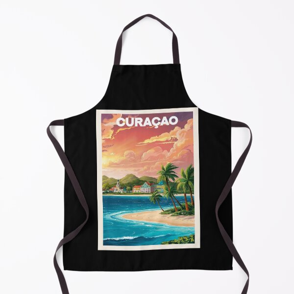 Item preview, Curaçao, Travel Art designed and sold by PinkandP.