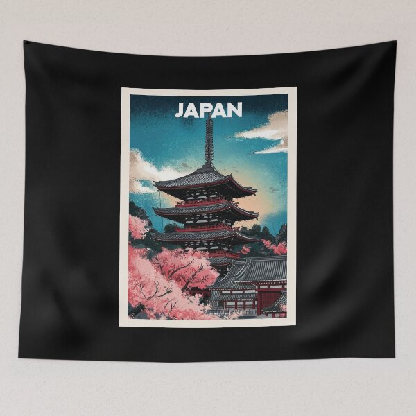 Item preview, Japan, Travel Art designed and sold by PinkandP.