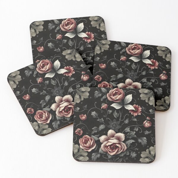 Item preview, Gothic Floral Pattern #48 designed and sold by Kaleidoscope Print.