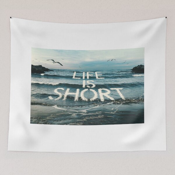Item preview, Life is Short designed and sold by TeraiNB.