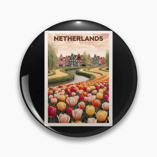Item preview, Netherlands, Travel Art designed and sold by PinkandP.